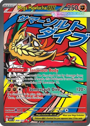 Mega Hawlucha ex (268) Holofoil - Ascended Heroes