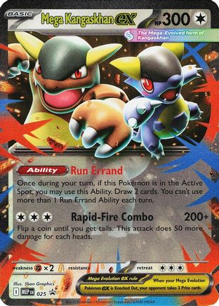 Mega Kangaskhan ex (25) Holofoil - Black Star Promos