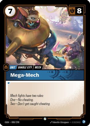 Mega-Mech (088) Foil - Origins