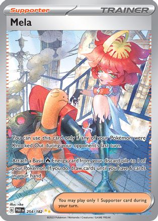 Mela (Alternate Full Art) (254) Holofoil - Paradox Rift