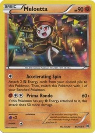 Meloetta (85) Holofoil - BREAKthrough