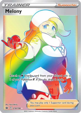 Melony (218) Holofoil - Chilling Reign