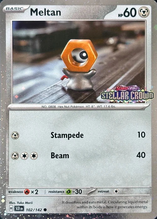 Meltan (Stamped) (102) Holofoil - Miscellaneous Cards & Products