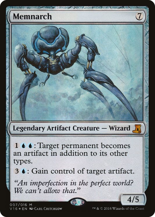 Memnarch (007) Foil - From the Vault: Lore