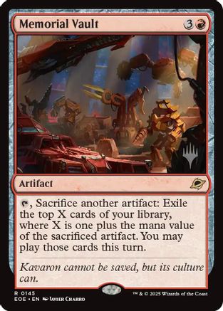 Memorial Vault (Promo Pack) (145) - Edge of Eternities