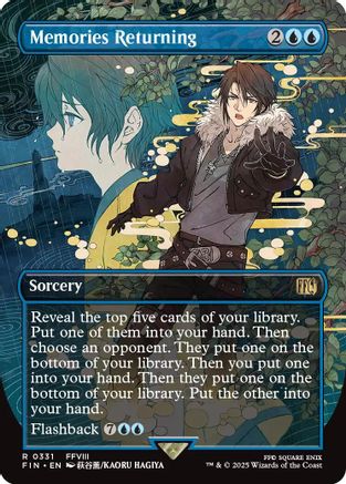 Memories Returning (Borderless) (331) Foil - FINAL FANTASY