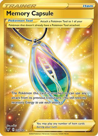 Memory Capsule (Gold) (202) Holofoil - Vivid Voltage