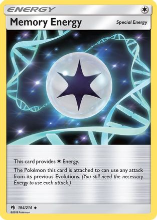 Memory Energy (194) Reverse Holofoil - Lost Thunder
