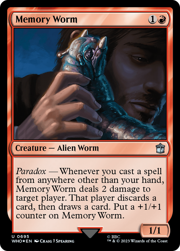 Memory Worm (695) Surge Foil - Doctor Who