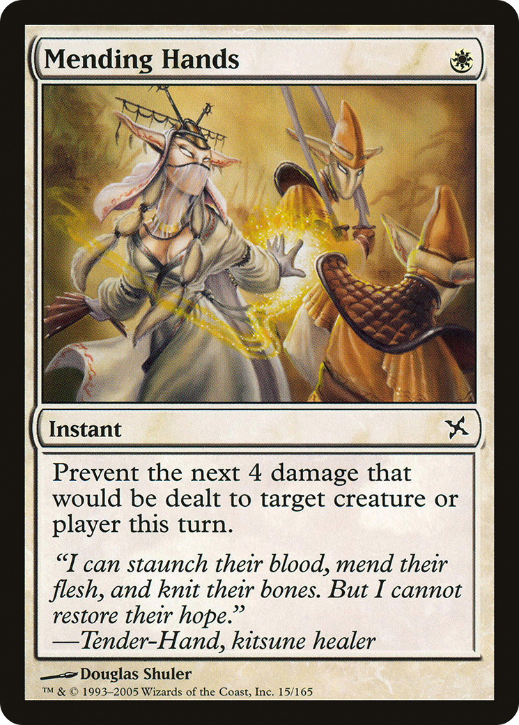Mending Hands (015) - Betrayers of Kamigawa