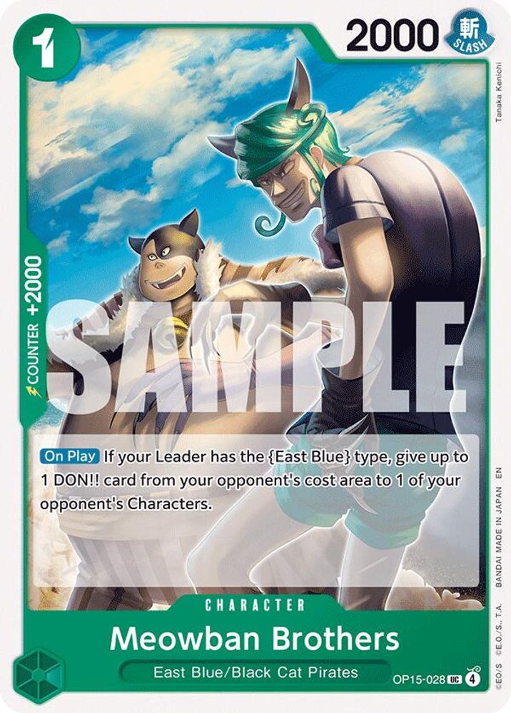 Meowban Brothers (OP15-028)