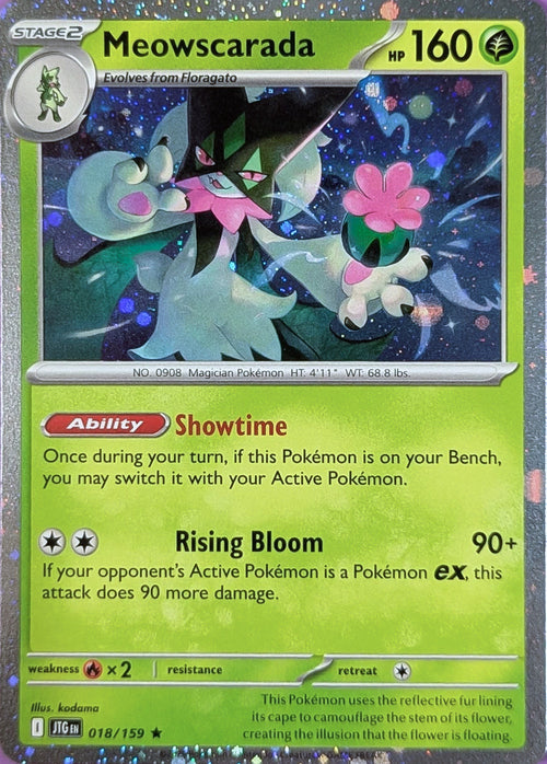 Meowscarada (Cosmos Holo) (18) Holofoil - Miscellaneous Cards & Products