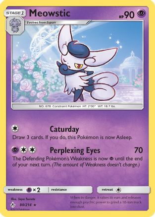 Meowstic (80) - Unbroken Bonds