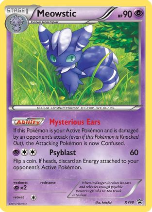 Meowstic (XY48) Holofoil - Black Star Promos