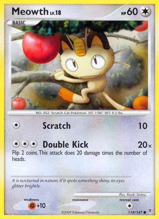 Meowth (114) - Supreme Victors