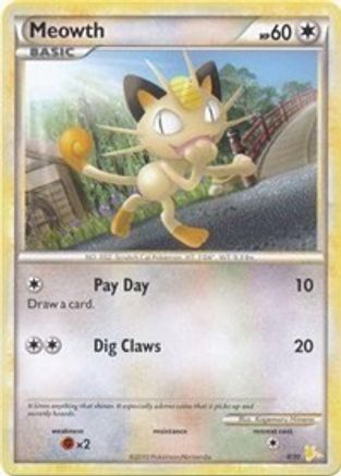 Meowth (4) - Trainer Kit: Gyarados & Raichu