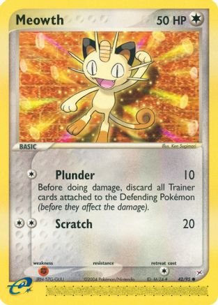 Meowth (42) - Team Magma vs Team Aqua