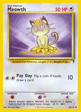 Meowth (53) - Legendary Collection