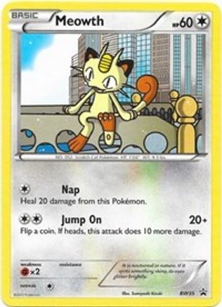 Meowth (BW35) - Black Star Promos