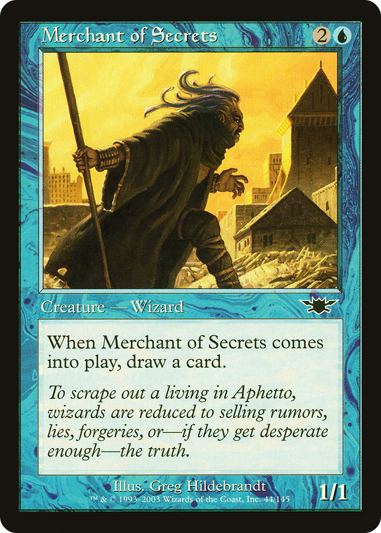 Merchant of Secrets (044) Foil - Legions