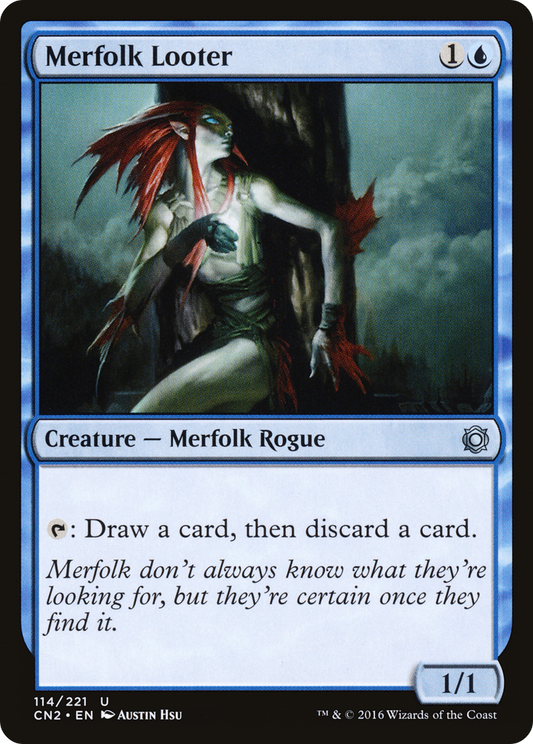 Merfolk Looter (114) - Conspiracy: Take the Crown