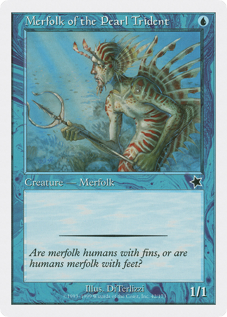 Merfolk of the Pearl Trident (042) - Starter 1999