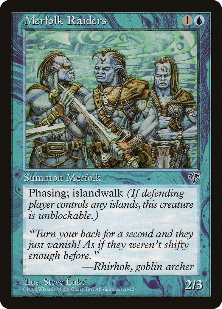 Merfolk Raiders - Mirage