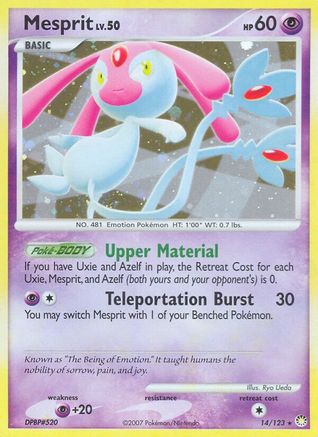 Mesprit (14) Reverse Holofoil - Mysterious Treasures