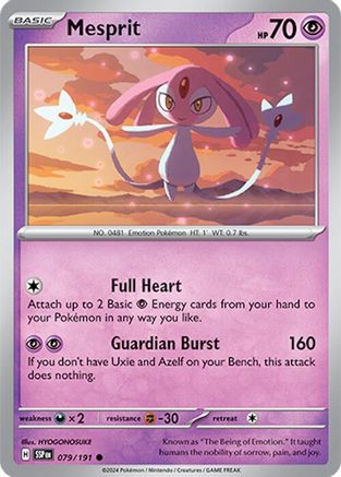 Mesprit (79) - Surging Sparks