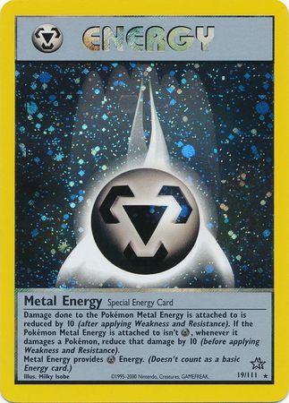 Metal Energy (19) (Unlimited) Holofoil - Neo Genesis
