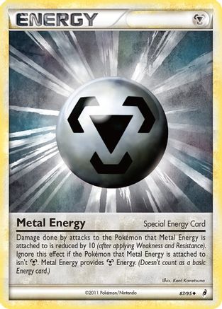 Metal Energy (87) Reverse Holofoil - Call of Legends