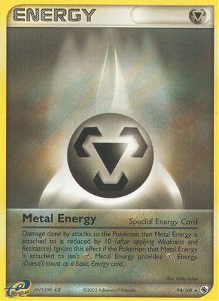 Metal Energy (94) Reverse Holofoil - Ruby and Sapphire