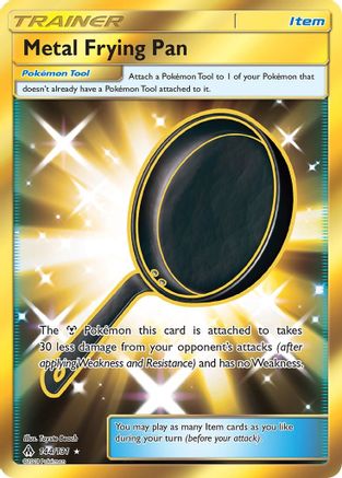 Metal Frying Pan (Gold) (144) Holofoil - Forbidden Light