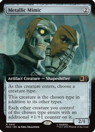 Metallic Mimic (Extended Art) (441) - Commander: Marvel Super Heroes