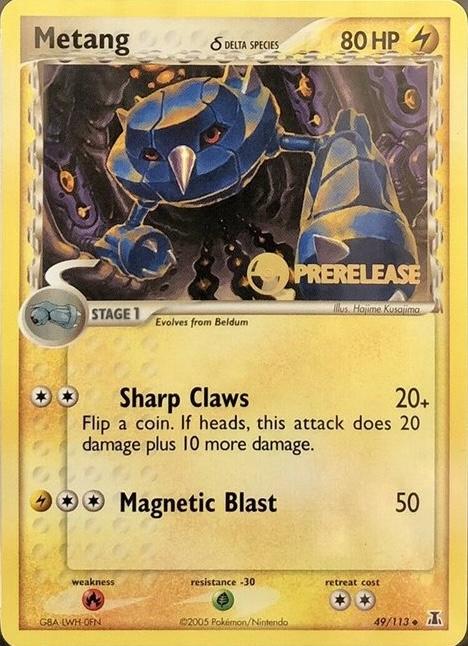 Metang (Delta Species) (Prerelease) (49) - Nintendo Promos
