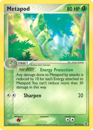 Metapod (39) - FireRed & LeafGreen