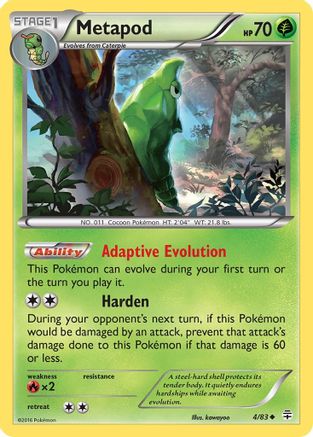Metapod (4) - Generations