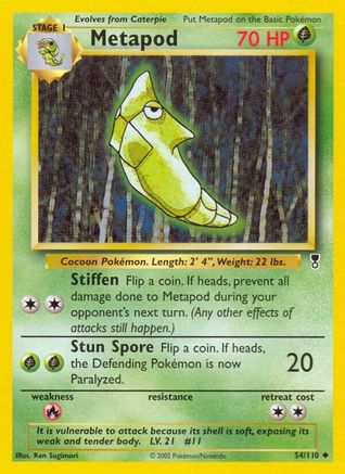 Metapod (54) - Legendary Collection