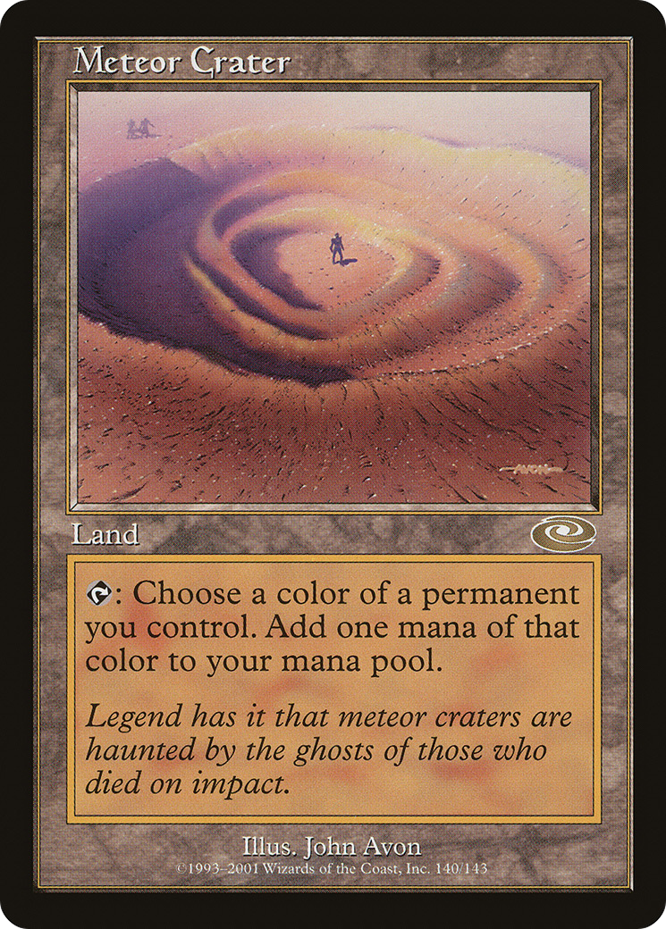 Meteor Crater (140) - Planeshift