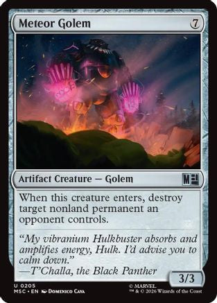 Meteor Golem (205) - Commander: Marvel Super Heroes