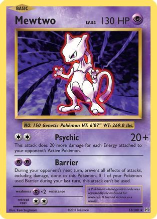 Mewtwo (51) - Evolutions