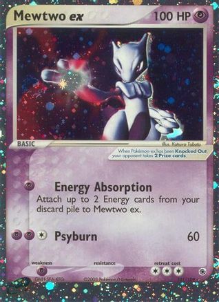 Mewtwo ex (101) Holofoil - Ruby and Sapphire