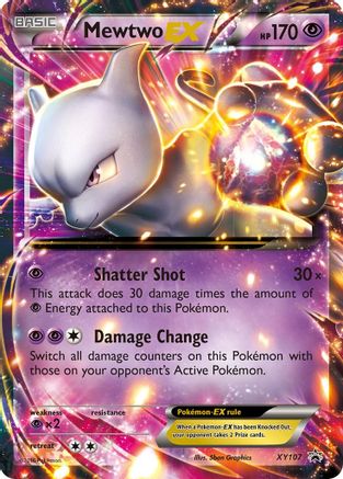 Mewtwo EX (XY107) Holofoil - Black Star Promos