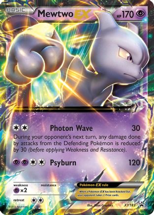 Mewtwo EX (XY183) Holofoil - Black Star Promos