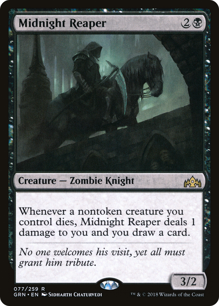 Midnight Reaper (077) - Guilds of Ravnica
