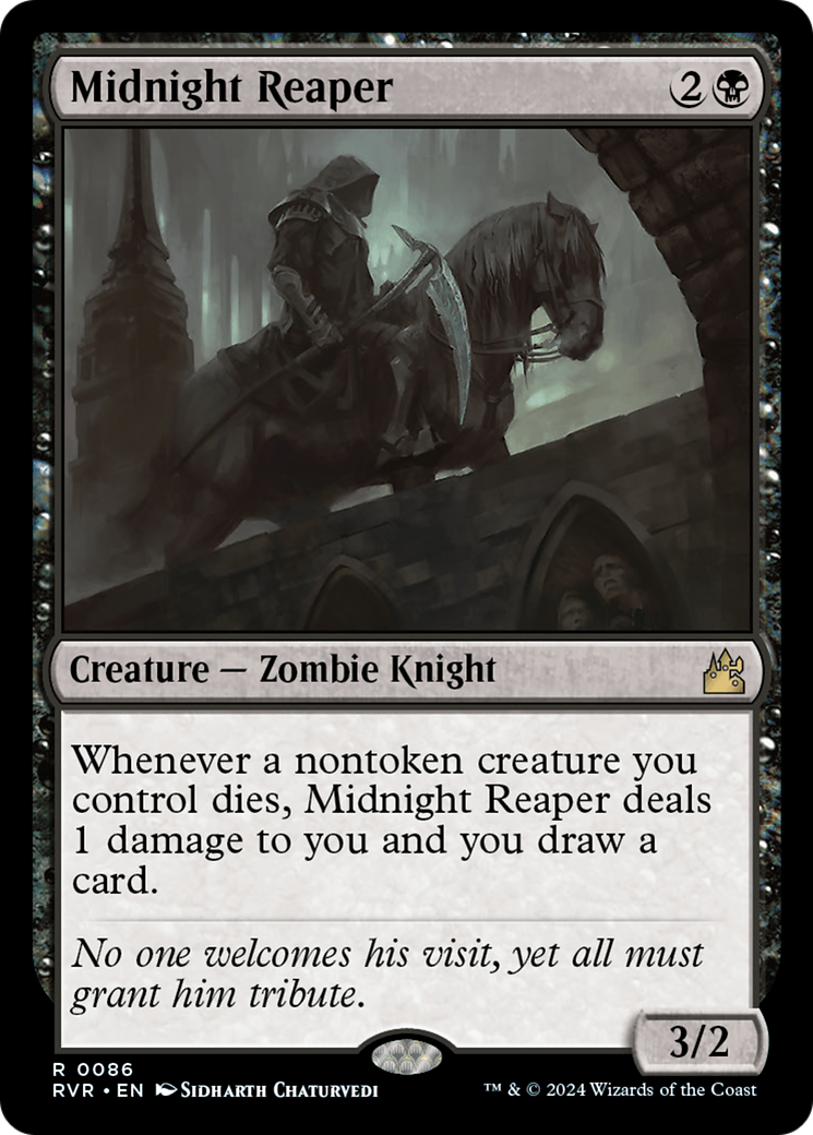 Midnight Reaper (086) Foil - Ravnica Remastered