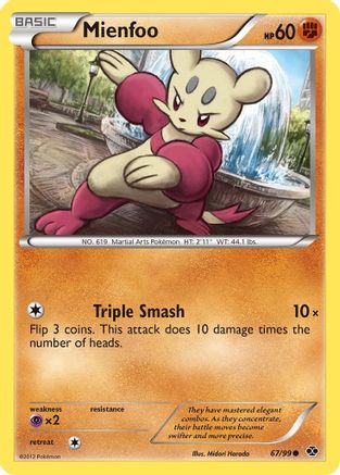 Mienfoo (67) Reverse Holofoil - Next Destinies