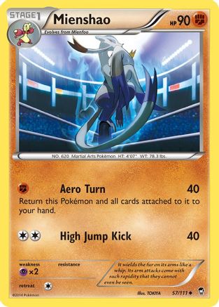 Mienshao (57) - Furious Fists