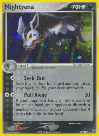 Mightyena (12) Holofoil - Deoxys