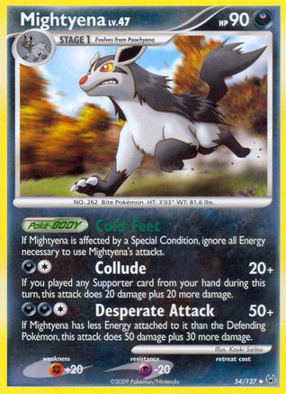 Mightyena (54) - Platinum